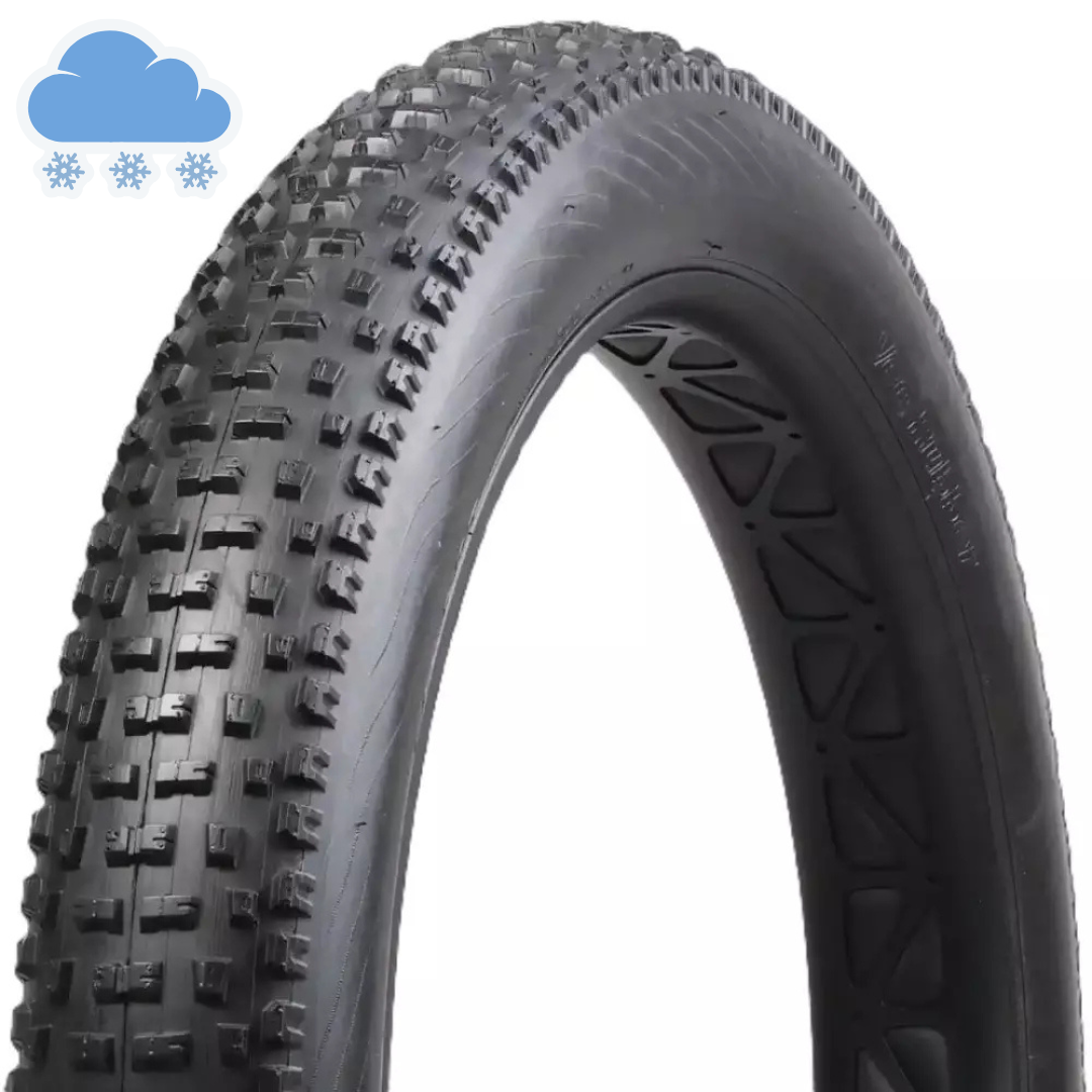 Vee Rubber, 26x4.25 ICE GOLEM DELUXE, VRB-372 SBK 36TPI, WIRE BEEAD, SNOW Gumiabroncs, FAT BIKE - Thaiföldön gyártva